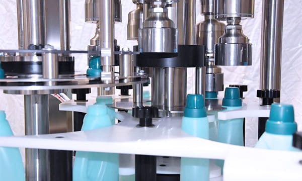 Chemical packaging line — containment and compliance by NVPS